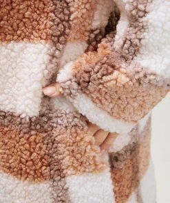 Plaid Pocket Button Up Teddy Coat 18 Plaid Pocket Button Up Teddy Coat -Clothing Shop 102878606 rq 1e844e50 662f 47f9 80d4 0858aaff9cca