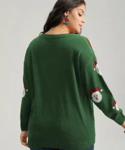Christmas Santa Claus Round Neck Pullover 31 Christmas Santa Claus Round Neck Pullover -Clothing Shop 10688270 ou