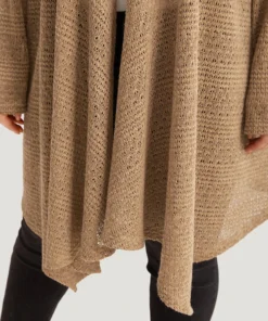 Plain Texture Asymmetrical Hem Drape Kimono 15 Plain Texture Asymmetrical Hem Drape Kimono -Clothing Shop 110314858 af