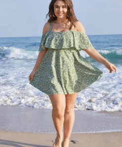 Ditsy Floral Cold Shoulder Sculpt Waist Ruffles Swim Dress 23 Ditsy Floral Cold Shoulder Sculpt Waist Ruffles Swim Dress -Clothing Shop 112733697 fu 50519e3d 62b3 4b0c ad3f 512902af4fca
