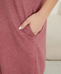 Plain One-shoulder Crisscross Pocket Sleep Dress 16 Plain One-shoulder Crisscross Pocket Sleep Dress -Clothing Shop 113937243 ig