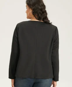 Halloween Solid Buckle Detail Jacket -Clothing Shop 123625286 kt b13e7e38 9df5 49a1 a56f 634e5feb819d