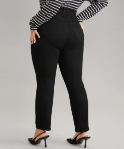 High Stretch Skinny Metal Detail Jeans -Clothing Shop 124103545 iv