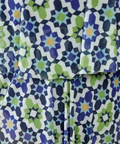 Bandana & Geo Crisscross Ruffle Tiered Swim Dress -Clothing Shop 134151798 yn