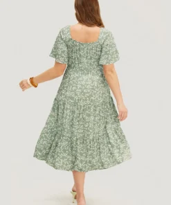 Ditsy Floral Drawstring Ruched Pocket Ruffle Tiered Dress 36 Ditsy Floral Drawstring Ruched Pocket Ruffle Tiered Dress -Clothing Shop 134511498 ml 6134493e f1ad 4e40 a4dc 240c9a49d908