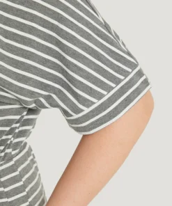 Striped Print Pocket Ties Elastic Waist Jumpsuit -Clothing Shop 135037288 qh 24354920 d732 4b74 8fa5 116a26f29518