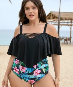 Floral Patchwork Crisscross Cold Shoulder Asymmetrical One Piece Swimsuit 14 Floral Patchwork Crisscross Cold Shoulder Asymmetrical One Piece Swimsuit -Clothing Shop 137356912 ju 3684fe9f 4706 4add 93a8 c84e7937fddc