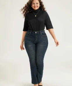 Cotton Plain Basic Turtleneck T-shirt -Clothing Shop 146779619 zy 429a4b19 d968 4c22 92f9 f97fb185bfe7