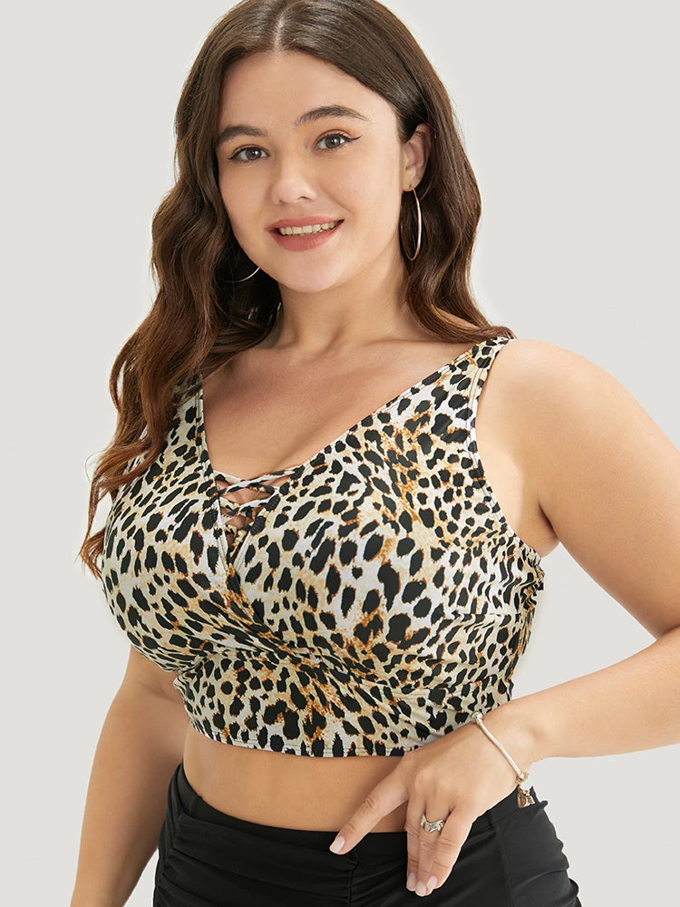 Adjustable Straps Crisscross Bikini Top 12 Adjustable Straps Crisscross Bikini Top - Image 10