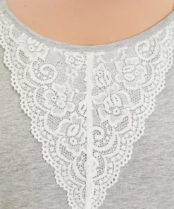 Guipure Lace Pocket Adjustable Straps Sleep Cami Dress -Clothing Shop 156214789 so