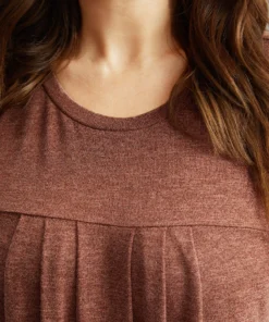 Plain Heather Plicated Detail T-shirt 26 Plain Heather Plicated Detail T-shirt -Clothing Shop 158460950 ls 398cae9d c14f 4762 afb2 35bc7d5d281f