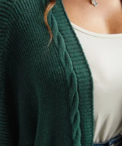 Supersoft Essentials Batwing Sleeve Cable Knit Cardigan -Clothing Shop 165457941 br