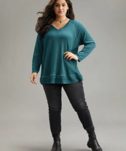 Plain Textured Stitch Raglan Sleeve Sweatshirt 32 Plain Textured Stitch Raglan Sleeve Sweatshirt -Clothing Shop 169564564 jt cb99bacf 1d50 4e0a 98c1 1d84de92a3a2