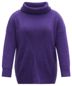 Plain Turtleneck Texture Elastic Cuffs Pullover 17 Plain Turtleneck Texture Elastic Cuffs Pullover -Clothing Shop 170277679 oc