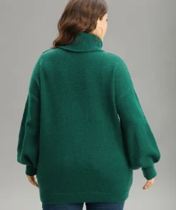 Anti-Pilling Letter Graphic Elastic Cuffs Pullover -Clothing Shop 17776286 xb