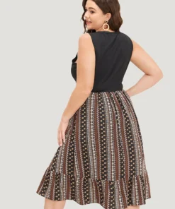 Supersoft Essentials Bandana Print Patchwork Pocket Ruffle Hem Tank Dress 23 Supersoft Essentials Bandana Print Patchwork Pocket Ruffle Hem Tank Dress -Clothing Shop 183181306 jz b081a520 6746 4e69 b37e 2735ce989204