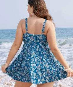 Floral Print Ruffle Hem Knot Front Ruched Swim Dress 15 Floral Print Ruffle Hem Knot Front Ruched Swim Dress -Clothing Shop 191755000 zc e0a2e489 d22b 48a0 a8bd d1ecdc91ccc1