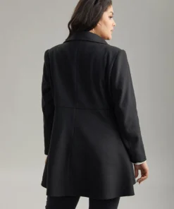 Lapel Collar Metal Detail Zipper Pocket Coat -Clothing Shop 194239462 iv 18913011 fb17 4f50 87ef 2a40fe13140c