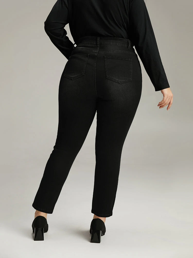 Plain Skinny Straight Leg Jeans 13 Plain Skinny Straight Leg Jeans - Image 11