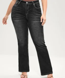 Bootcut Very Stretchy Mid Rise Medium Wash Sculpt Waist Jeans -Clothing Shop 1 7b4760ba a125 4ee2 9d24 c5070a36f089