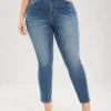 Mom Jeans Straight Very Stretchy Mid Rise Medium Wash Jeans 1 Mom Jeans Straight Very Stretchy Mid Rise Medium Wash Jeans -Clothing Shop 1 7c3f2cfb 0a4b 4d66 95d4 a8231f2a2e13