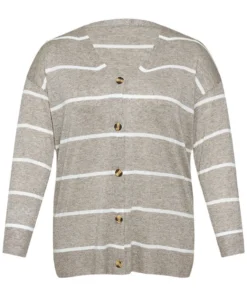 Supersoft Essentials Striped Button Through Elastic Cuffs Cardigan 21 Supersoft Essentials Striped Button Through Elastic Cuffs Cardigan -Clothing Shop 200995358 fh d47b108a 5ed0 4f90 8613 fcc2e8c630e8