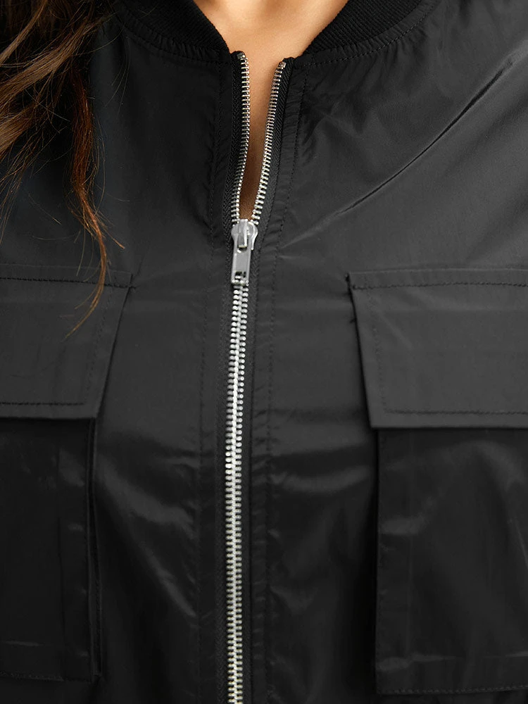 Wind-Resistant Zipper Fly Drawstring Jacket 8 Wind-Resistant Zipper Fly Drawstring Jacket - Image 6