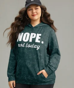 Letter Vintage Hooded Pocket Sweatshirt -Clothing Shop 218134115 lh 547da2aa 2a4b 448c 9fa9 e23c9b48484b