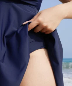 Crisscross Neck Adjustable Straps Ruffles Hem Swim Dress -Clothing Shop 219110881 cn 85ba63d6 4331 4476 a169 e402eaa651b8