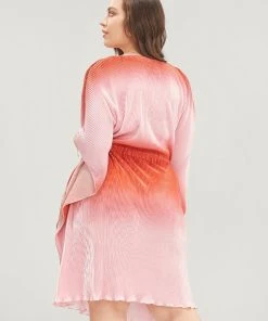 Ombre Print V Neck Drawstring Cover Up 17 Ombre Print V Neck Drawstring Cover Up -Clothing Shop 219322212 ja d39ab4b8 694d 463a 83bf 84a3eee9fae4