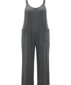 Supersoft Essentials Solid Patched Pocket Overall Cami Jumpsuit -Clothing Shop 222895373 cj a8ae50de c2a8 49dd a0b4 17502a9bcbd5