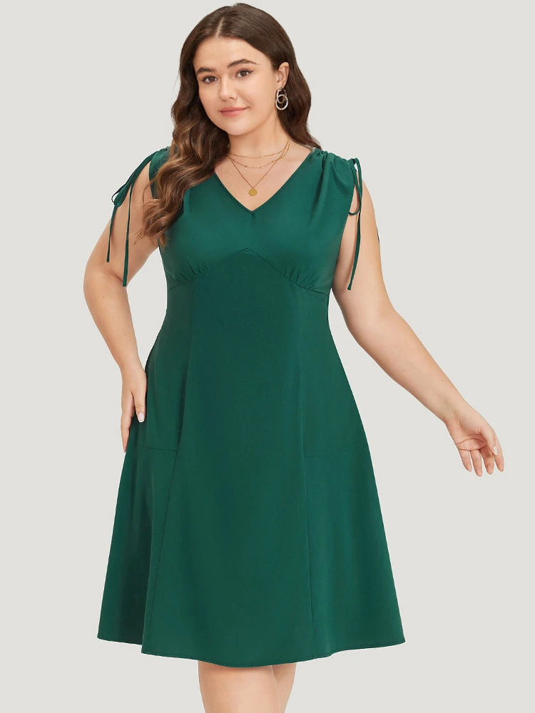 Supersoft Essentials Drawstring Pocket Gathered Ruffle Hem Dress 3 Supersoft Essentials Drawstring Pocket Gathered Ruffle Hem Dress