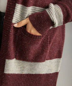 Colorblock Patched Pocket Open Front Cardigan 14 Colorblock Patched Pocket Open Front Cardigan -Clothing Shop 224385802 yh