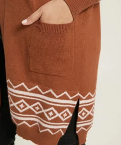 Supersoft Essentials Bandana Split Side Cardigan -Clothing Shop 224569333 tv