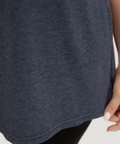 Sun Print High Low Hem Tank Top -Clothing Shop 227005984 pl