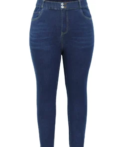 Skinny Very Stretchy High Rise Dark Wash Elastic Waist Jeans 22 Skinny Very Stretchy High Rise Dark Wash Elastic Waist Jeans -Clothing Shop 228874575 oa 56a11002 b827 4858 8b80 70be8dc52622
