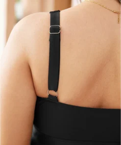 Laser Cut Ruched Drawstring A Line Swim Dress -Clothing Shop 230743551 gy 03fa977c 6eac 4faf a233 faea2f2906cc