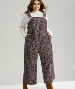 Christmas Geometric Adjustable Straps Jumpsuit -Clothing Shop 234427733 oz c3db763e 0d4f 452f 8857 80cf9d4d2646