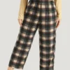 Halloween Plaid Pocket Elastic Waist Sleep Pants 1 Halloween Plaid Pocket Elastic Waist Sleep Pants -Clothing Shop 236732896 pu