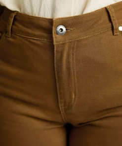 Plain Color Wash Bootcut Jeans -Clothing Shop 242221526 gs