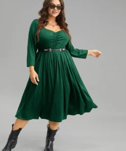 Supersoft Essentials Square Neck Ruched Dress 22 Supersoft Essentials Square Neck Ruched Dress -Clothing Shop 243463701 nz 32afd1e8 239d 4219 8571 8c3132ef6775