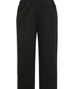 Sequin Patchwork Pocket Wide Leg Pants -Clothing Shop 246411844 el