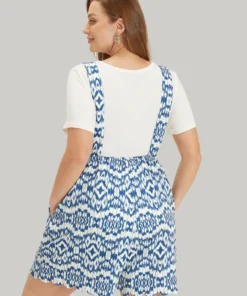 Bandana Print Pocket Overall Cami Jumpsuit 12 Bandana Print Pocket Overall Cami Jumpsuit -Clothing Shop 25078736 ay