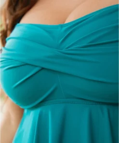 Colorblock Contrast Crossover Detail Ruffle Hem Tankini Top 19 Colorblock Contrast Crossover Detail Ruffle Hem Tankini Top -Clothing Shop 25397802 po f4ca6d76 77b9 4a74 919a 489a60e9a10b