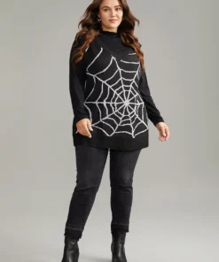 Halloween Supersoft Essentials Spider Web V Neck Sweater Vest -Clothing Shop 254639666 fg 8dca58a3 f911 4caf 8ef9 dcc5e585c67f