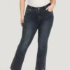Very Stretchy Split Hem Medium Wash Jeans -Clothing Shop 265444572 gn