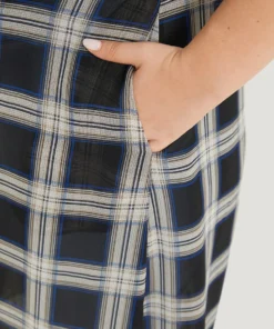 Plaid Pocket Open Front Roll Tab Sleeve Kimono 18 Plaid Pocket Open Front Roll Tab Sleeve Kimono -Clothing Shop 267228407 jz b2a46dae 6c36 4748 9065 22b296404548