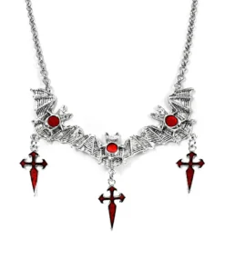 Halloween Bat Cross Jewelry Accessory Sets -Clothing Shop 267578483 hs