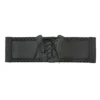 Elastic Ribbon Tie Waist Belt -Clothing Shop 269593560 df