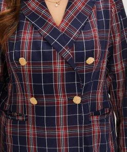 Plaid Suit Collar Button Up Pocket Blazer 15 Plaid Suit Collar Button Up Pocket Blazer -Clothing Shop 275610914 no f015884f d6ba 436b ae19 ab5800ebf9b0